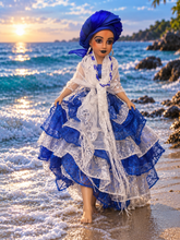 Load image into Gallery viewer, Francisca ,Madre Agua ,Muñeca Espiritual