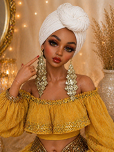 Load image into Gallery viewer, Set de Aretes  /Zarcillos /para muñeca/Estilo Gitana )