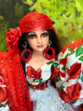 Load image into Gallery viewer, Gipsy Porcelain doll,Muñeca Gitana