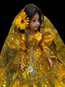 Vestido Exclusivo Para Muñeca.Oshun