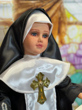 Load image into Gallery viewer, Monja ,Nun doll,Porcelain ,Muñeca espiritual