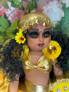 Gipsy doll,Gitana/Muñeca 18”