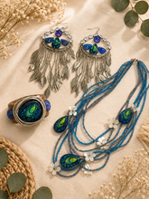 Load image into Gallery viewer, Set de Aretes /Collar /Pulso Colección Bohemia