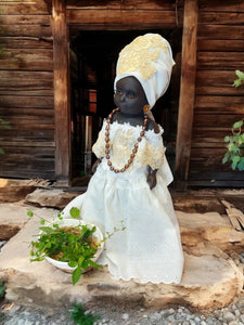 African Doll,Muñeca Espiritual, Mama Francisca 18 “