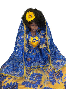 Vestido Exclusivo Para Muñeca.  ,Dos Aguas
