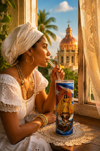 Load image into Gallery viewer, Vaso Térmico Personalizado Virgen De La Caridad (Bandera Cubana )