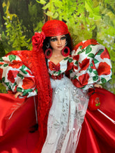 Load image into Gallery viewer, Gipsy Porcelain doll,Muñeca Gitana