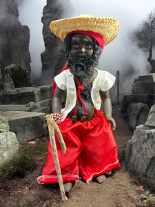 Negro viejo  Doll,Muñeco Congo