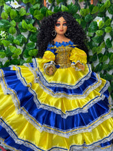 Load image into Gallery viewer, Gipsy doll,Gitana/Muñeca Mediana ,Las Dos Aguas