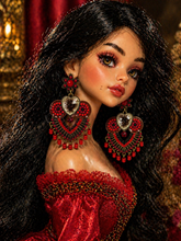 Load image into Gallery viewer, Set de Aretes  /Zarcillos /para muñeca/Estilo Gitana )