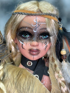 Guerrera Vikinga ,Doll,Muñeca Mediana