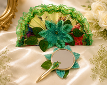 Load image into Gallery viewer, Set de Abanico y Espejo (Para Muñeca )