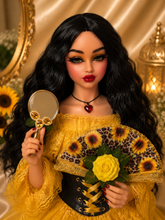 Load image into Gallery viewer, Set de Abanico y Espejo (Para Muñeca )
