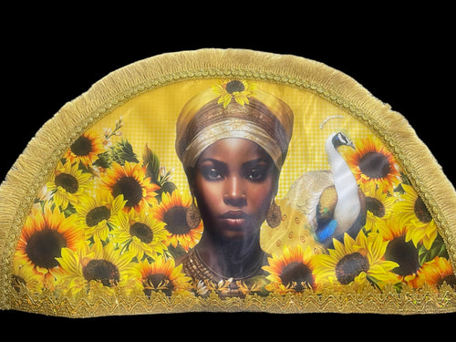 Abanico de Oshun Sublimado /Estilo 2