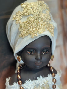 African Doll,Muñeca Espiritual, Mama Francisca 18 “