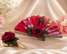 Load image into Gallery viewer, Set de Abanico y Espejo (Para Muñeca )