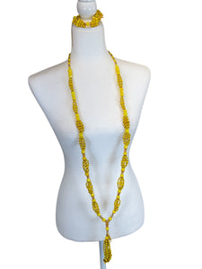 Set  ,Collar con Ilde  para Oshun /Precio Especial