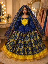 Load image into Gallery viewer, Vestido ,Exclusivo Para Muñeca.  ,Dos Aguas