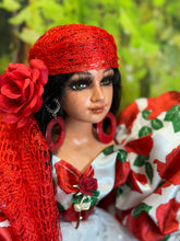 Load image into Gallery viewer, Gipsy Porcelain doll,Muñeca Gitana