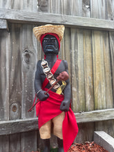 Load image into Gallery viewer, Congo Africano,Siete Rayos,Tallado En Madera