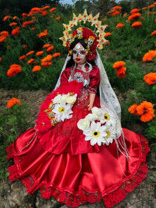 Catrina doll,Muñeca Día del Muerto/Santa Muerte /Doll