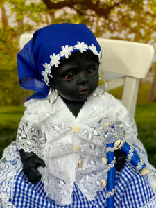 Mama Francisca Doll,Madre Agua ,Muñeca Espiritual,