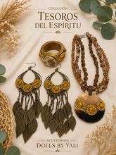 Load image into Gallery viewer, Set de Aretes /Collar /Pulso Colección Bohemia