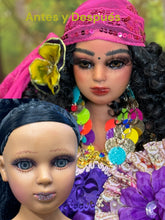 Load image into Gallery viewer, Gipsy doll,Gitana/Muñeca Mediana