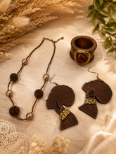 Load image into Gallery viewer, Set de Aretes /Collar /Pulso Colección Bohemia