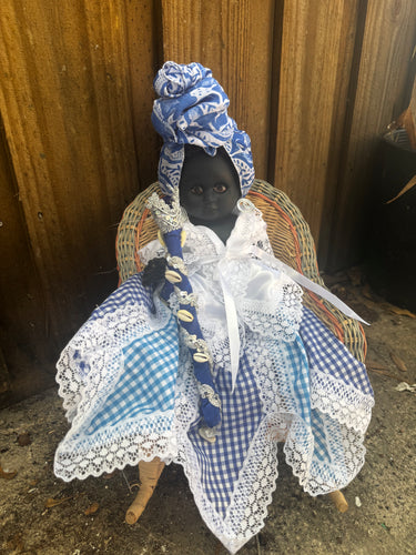 Francisca doll,Madre agua ,Muñeca espiritual