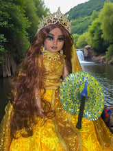Load image into Gallery viewer, Oshun  doll,Muñeca Espiritual