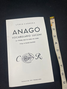 Libro de Santero,Vocabulario Santero