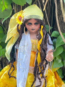 Oshun doll,Mamashola,Muñeca Espiritual