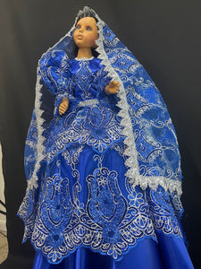 Vestido Exclusivo Para Muñeca. Yemaya