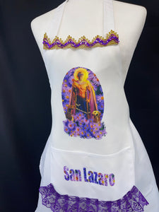 Delantal Sublimado ,Personalizado,San Lazaro