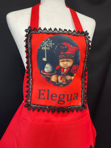 Delantal Sublimado ,Personalizado,Elegua