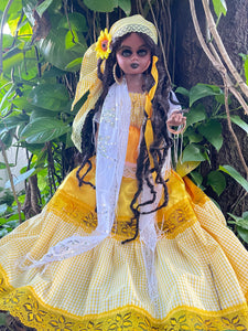 Oshun doll,Mamashola,Muñeca Espiritual