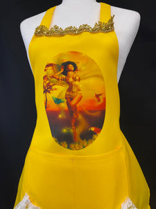 Delantal Sublimado ,Personalizado,Oshun